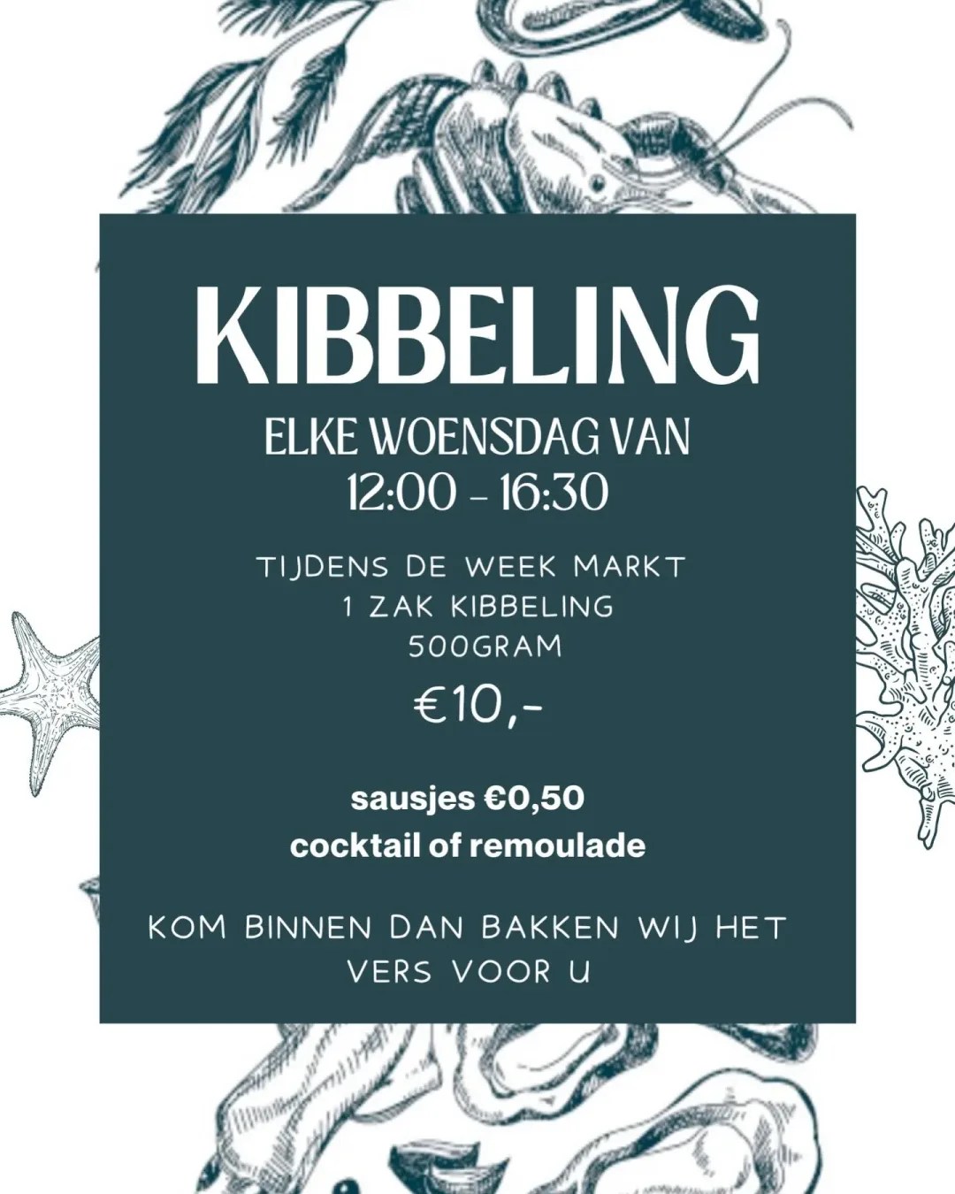 weekmarkt kibbeling